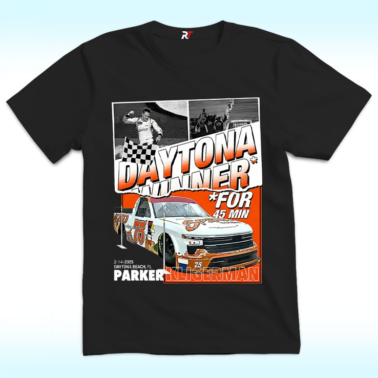 Parker Kligerman Daytona Winner For 45 Min Shirt Parker Kligerman Daytona Winner For 45 Min Shirt