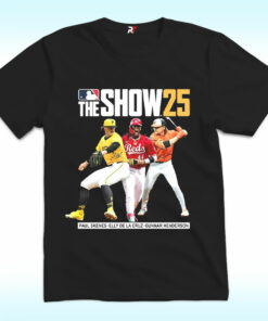 Paul Skenes Elly De La Cruz Gunnar Henderson The Show 25 Shirt Paul Skenes Elly De La Cruz Gunnar Henderson The Show 25 Shirt