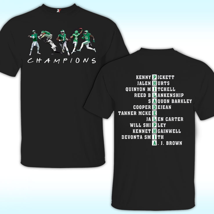 Philadelphia Eagles Champions Team Players Shirt Philadelphia Eagles Champions Team Players Shirt