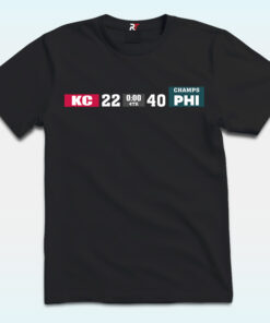 Philadelphia Eagles Soar Over Kansas City Chiefs 40-22 In Super Bowl Shirt Philadelphia Eagles Soar Over Kansas City Chiefs 40-22 In Super Bowl Shirt