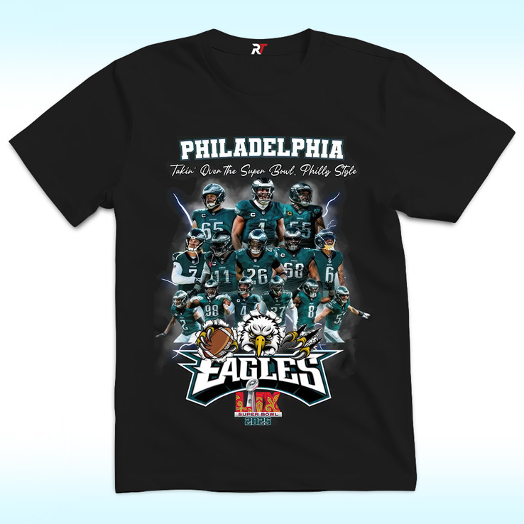 Philadelphia Eagles Superbowl Champions LIX Shirt 2025 Philadelphia Eagles Superbowl Champions LIX Shirt 2025