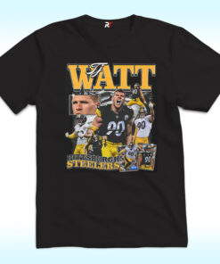 Pittsburgh Steelers TJ Watt 90 T Shirt Pittsburgh Steelers TJ Watt 90 T Shirt