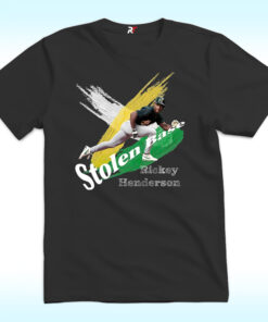 Rickey Henderson Stolen Base Shirt Rickey Henderson Stolen Base Shirt