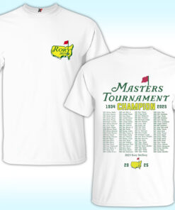 Rory Mcilroy 2025 Masters Golf Tournament Champion Shirt Rory Mcilroy 2025 Masters Golf Tournament Champion Shirt