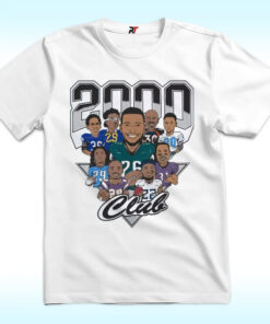 Saquon Barkley 2000 Yards Club Shirt Saquon Barkley 2000 Yards Club Shirt