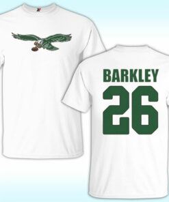 Saquon Barkley Eagles 26 Shirt Saquon Barkley Eagles 26 Shirt