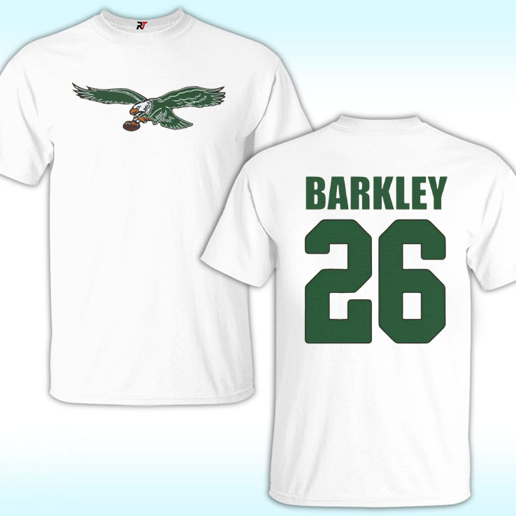 Saquon Barkley Eagles 26 Shirt Saquon Barkley Eagles 26 Shirt