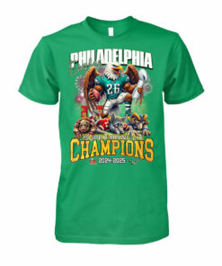 Saquon Barkley Eagles Superbowl Champions 2024-2025 Shirt Saquon Barkley Eagles Superbowl Champions 2024-2025 Shirt
