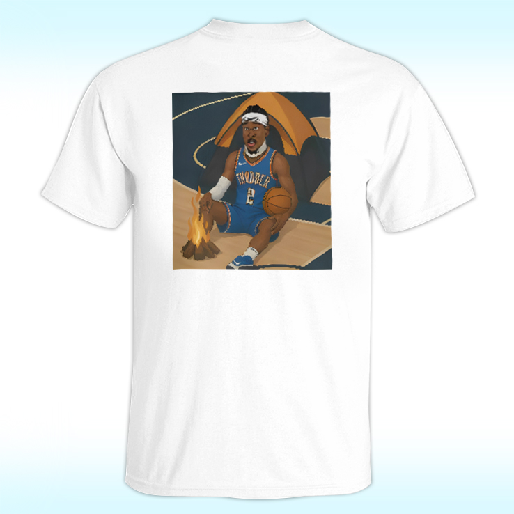 Shai Gilgeous-Alexander On Fire Shirt Shai Gilgeous-Alexander On Fire Shirt
