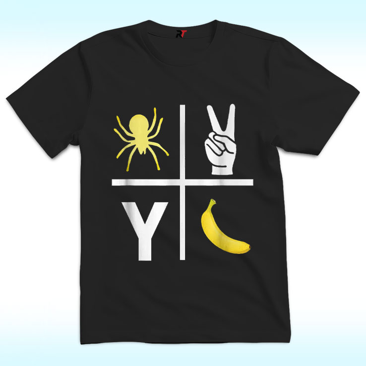 Spider 2 Y Banana Football Shirt Spider 2 Y Banana Football Shirt