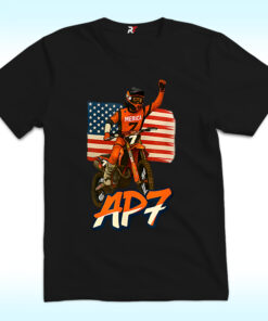 Supercross-Motocross Aaron-Plessinger AP7 Shirt Supercross-Motocross Aaron-Plessinger AP7 Shirt