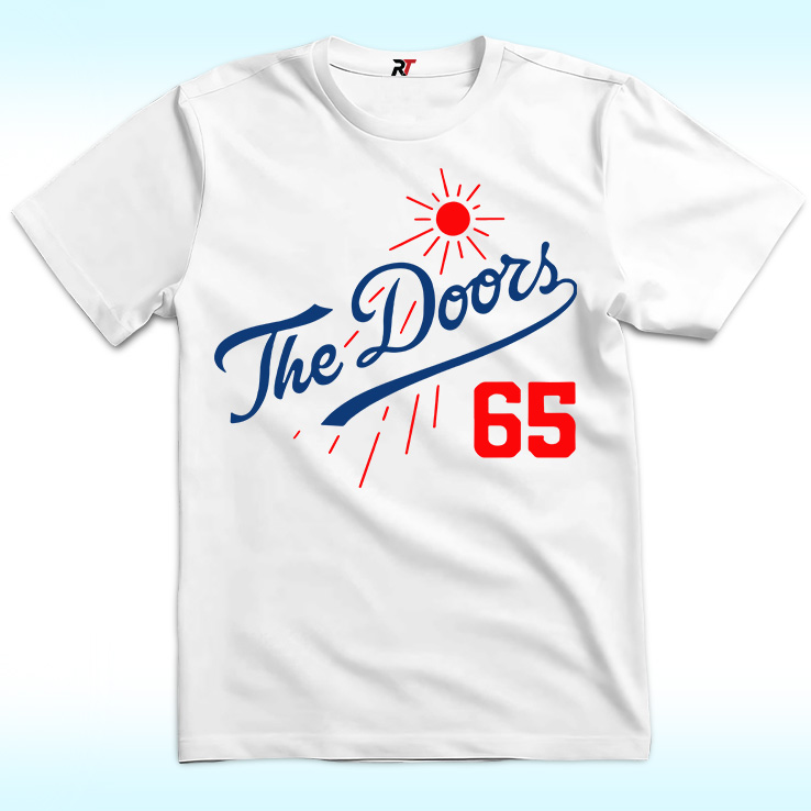 The Doors Summer Baseball 65 Los Angeles Dodgers Shirt The Doors Summer Baseball 65 Los Angeles Dodgers Shirt