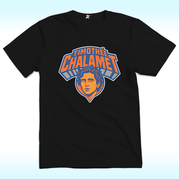 Timoth�e Chalamet Shirt, New York Knicks Timoth�e Chalamet Shirt, New York Knicks