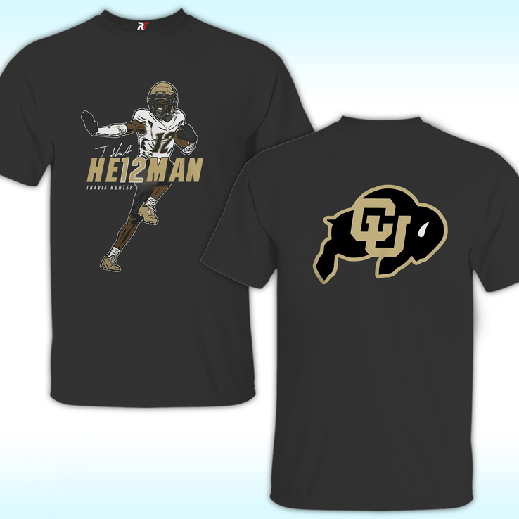 Travis Hunter Heisman Shirt He12man Travis Hunter Heisman Shirt He12man