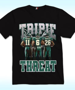 Triple Threat Eagles Shirt, Barkley, Smith, Brown Triple Threat Eagles Shirt, Barkley, Smith, Brown