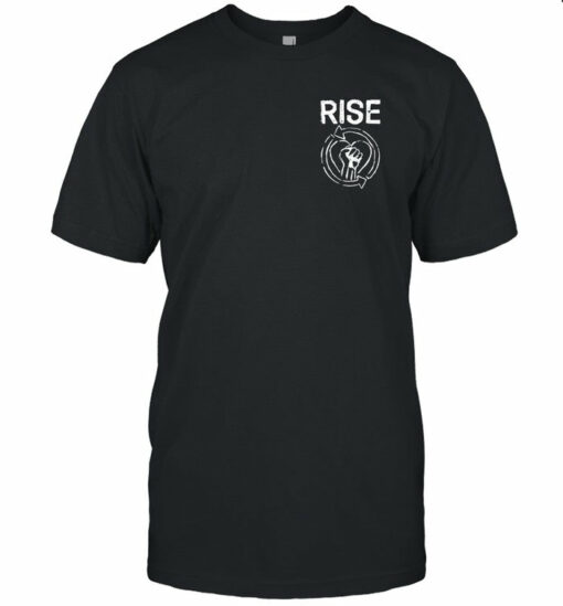 2025 Shirt Chalk Logo Rise Against