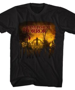 Amityville Horror Glowing Haunted House Men’s T Shirt