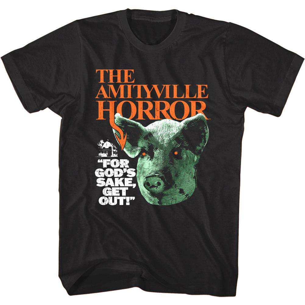Amityville Horror Pigs Head Men's T Shirt Amityville Horror Pigs Head Men's T Shirt