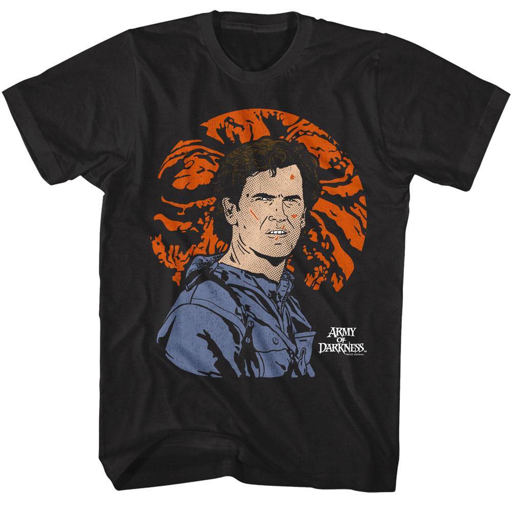 Army of Darkness Ash Blood Moon Men's T Shirt Army of Darkness Ash Blood Moon Men's T Shirt