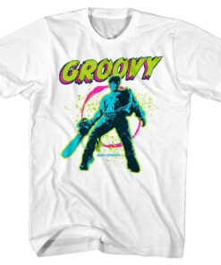 Army of Darkness Groovy Ash Men’s T Shirt Army of Darkness Groovy Ash Men’s T Shirt