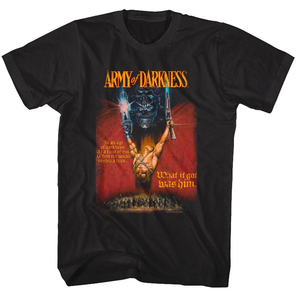 Army of Darkness Movie Poster Men's T Shirt Army of Darkness Movie Poster Men's T Shirt