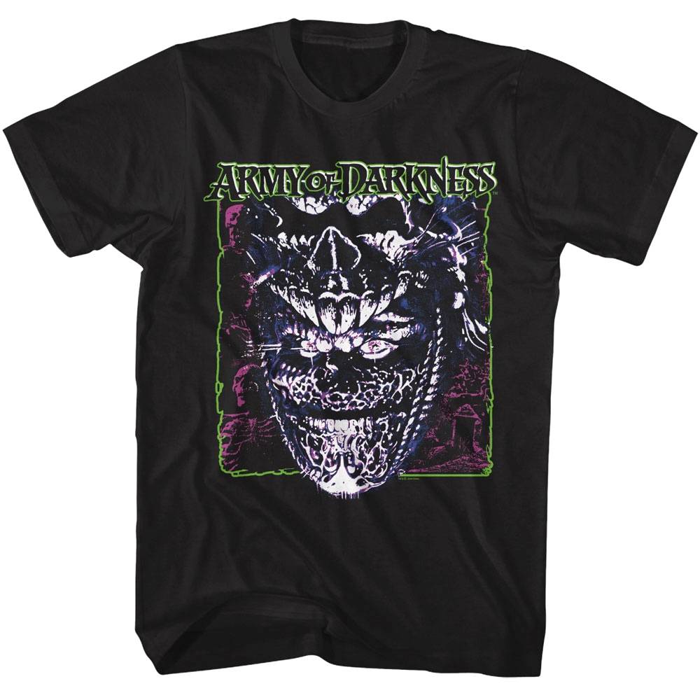 Army of Darkness Retro Evil Ash Men's T Shirt Army of Darkness Retro Evil Ash Men's T Shirt