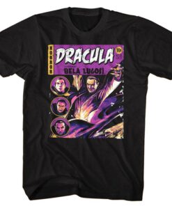 Bela Lugosi Dracula Horror Comic Men’s T Shirt