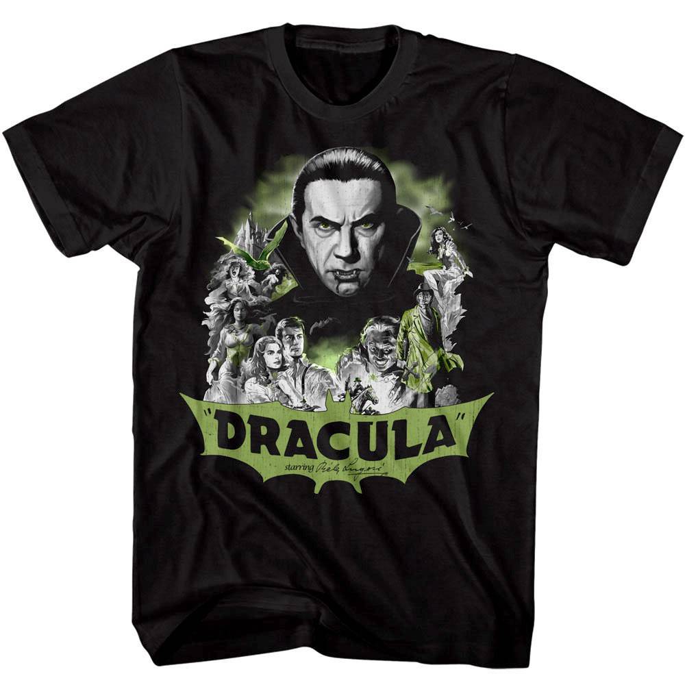 Bela Lugosi Dracula Horror Montage Men's T Shirt Bela Lugosi Dracula Horror Montage Men's T Shirt