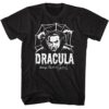 Bela Lugosi Dracula Spiders Web Men’s T Shirt