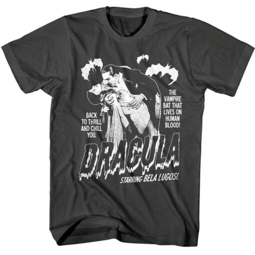 Bela Lugosi Dracula Vampire Bat Men’s T Shirt