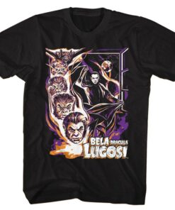 Bela Lugosi Vampire Bat Transformation Men’s T Shirt
