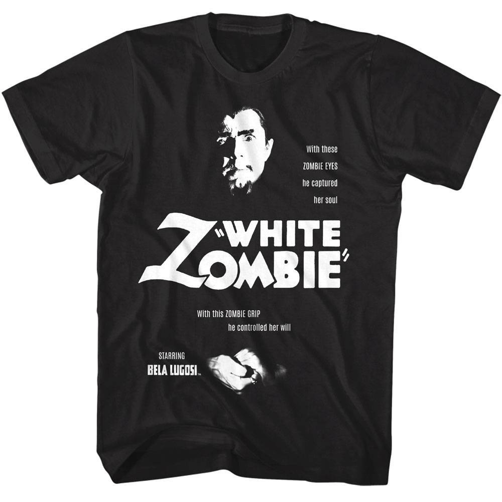 Bela Lugosi White Zombie Grip Men's T Shirt Bela Lugosi White Zombie Grip Men's T Shirt