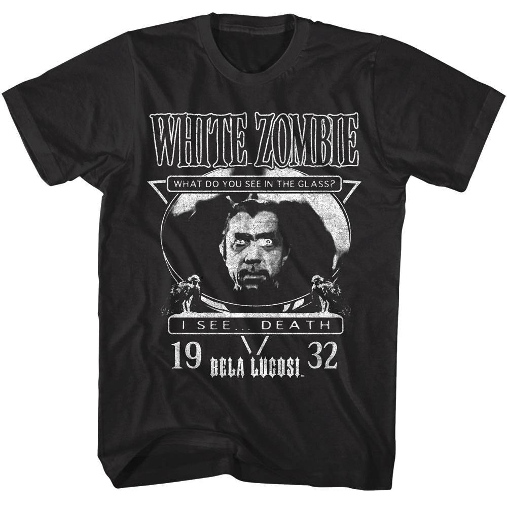 Bela Lugosi White Zombie I See Death 1932 Men's T Shirt Bela Lugosi White Zombie I See Death 1932 Men's T Shirt