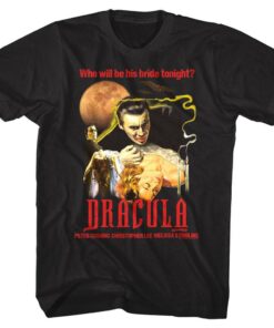 Bride of Dracula Vampire Men’s T Shirt