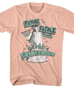 Bride of Frankenstein Femme Fatale Men’s T Shirt Bride of Frankenstein Femme Fatale Men’s T Shirt