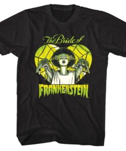 Bride of Frankenstein Heart Men’s T Shirt