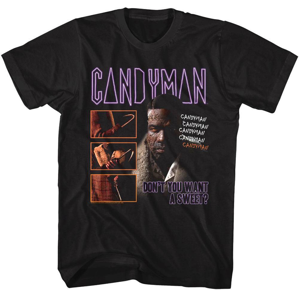 Candyman Don't You Want a Sweet Men's T Shirt Candyman Don't You Want a Sweet Men's T Shirt