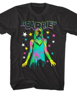 Carrie Stars Paint Splatter Men’s T Shirt