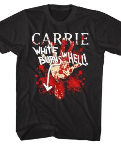 Carrie White Burns in Hell Men’s T Shirt