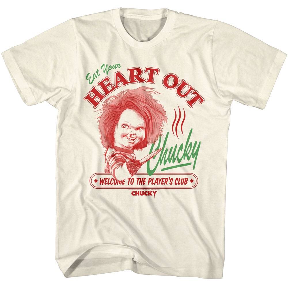 Chucky Eat Your Heart Out Men's T Shirt Chucky Eat Your Heart Out Men's T Shirt
