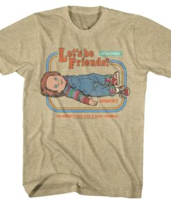 Chucky Let’s Be Friends Men’s T Shirt Chucky Let’s Be Friends Men’s T Shirt