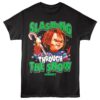 Chucky Slashing Through the Snow Men’s T Shirt