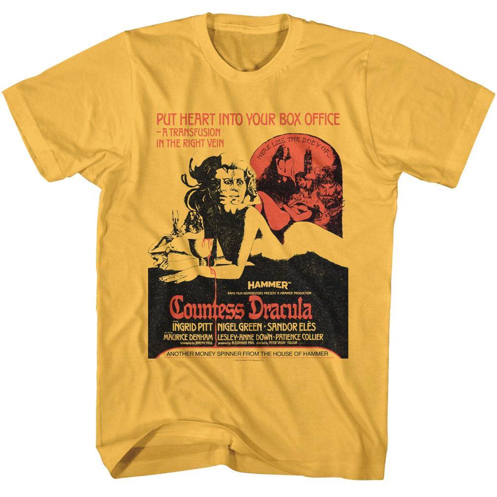 Countess Dracula Vampire Men's T Shirt Countess Dracula Vampire Men's T Shirt