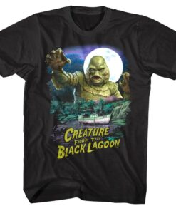 Creature from the Black Lagoon Boat Night Men’s T Shirt Creature from the Black Lagoon Boat Night Men’s T Shirt