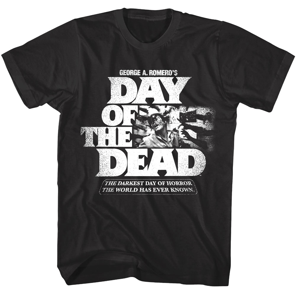Day of the Dead Darkest Day of Horror Men's T Shirt Day of the Dead Darkest Day of Horror Men's T Shirt