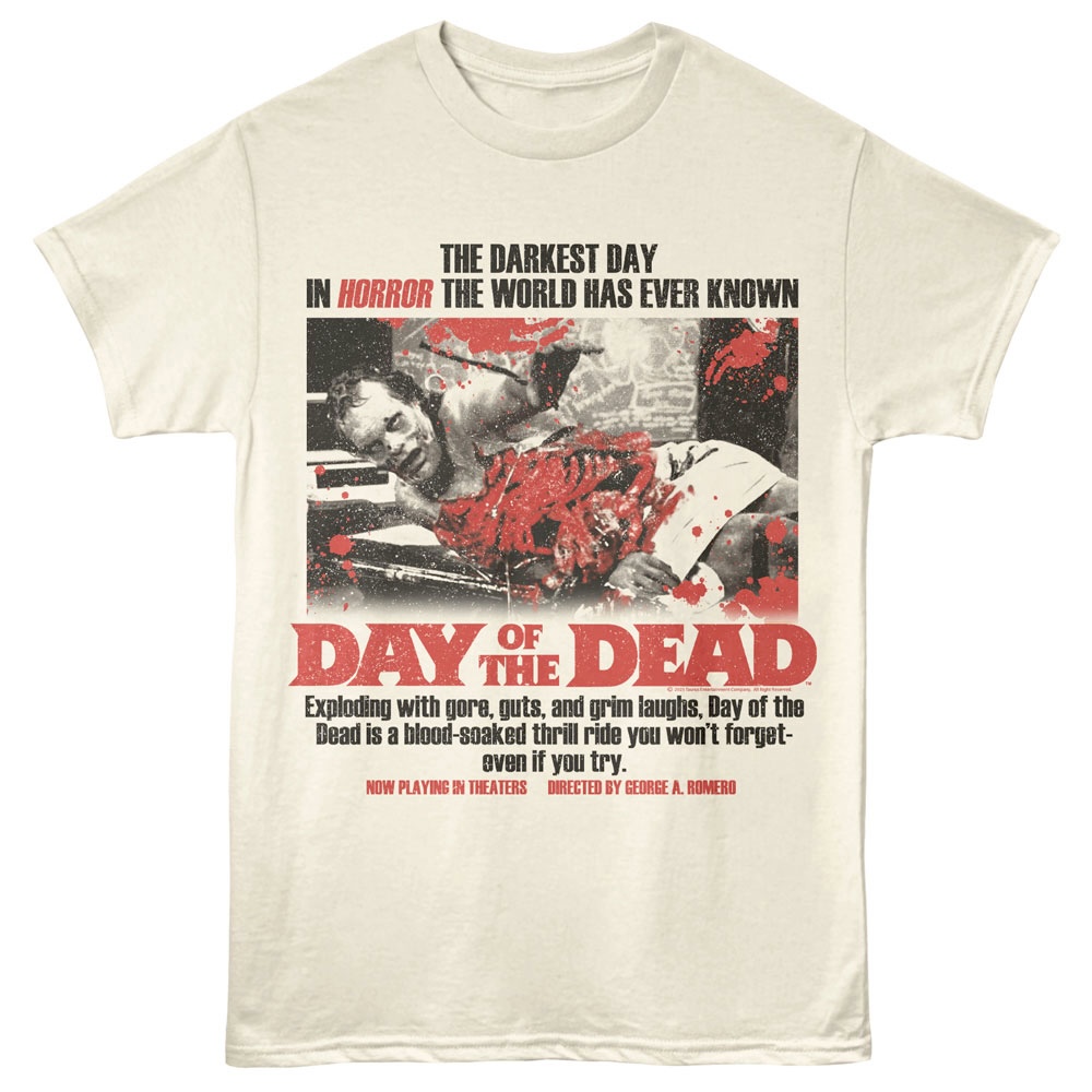 Day of the Dead Exploding Gore Men's T Shirt Day of the Dead Exploding Gore Men's T Shirt