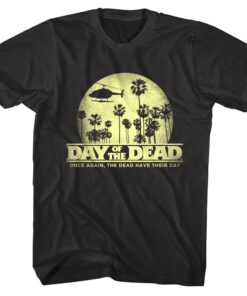 Day of the Dead Helicopter Men’s T Shirt
