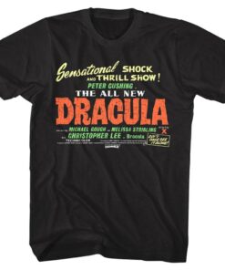 Dracula Sensational Shock & Thrill Show Men’s T Shirt