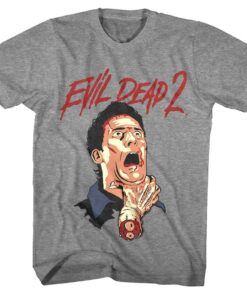 Evil Dead 2 Ash Choke Hand Men’s T Shirt Evil Dead 2 Ash Choke Hand Men’s T Shirt