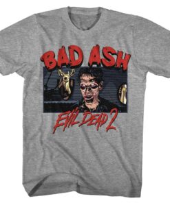 Evil Dead 2 Bad Ash Zombie Men’s T Shirt Evil Dead 2 Bad Ash Zombie Men’s T Shirt